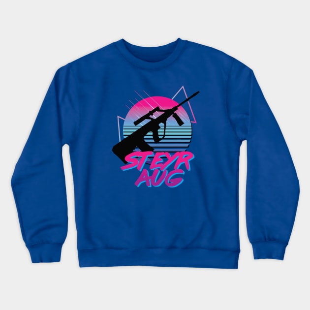 STEYR AUG RETRO Crewneck Sweatshirt by theanomalius_merch